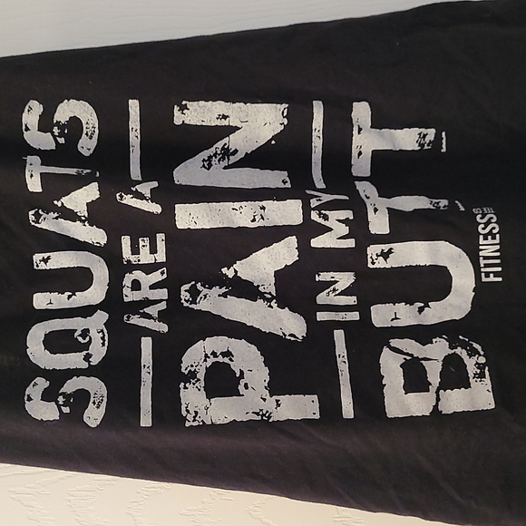 Ideal Tee by Next Level black work out shirt sz XL - Picture 4 of 4